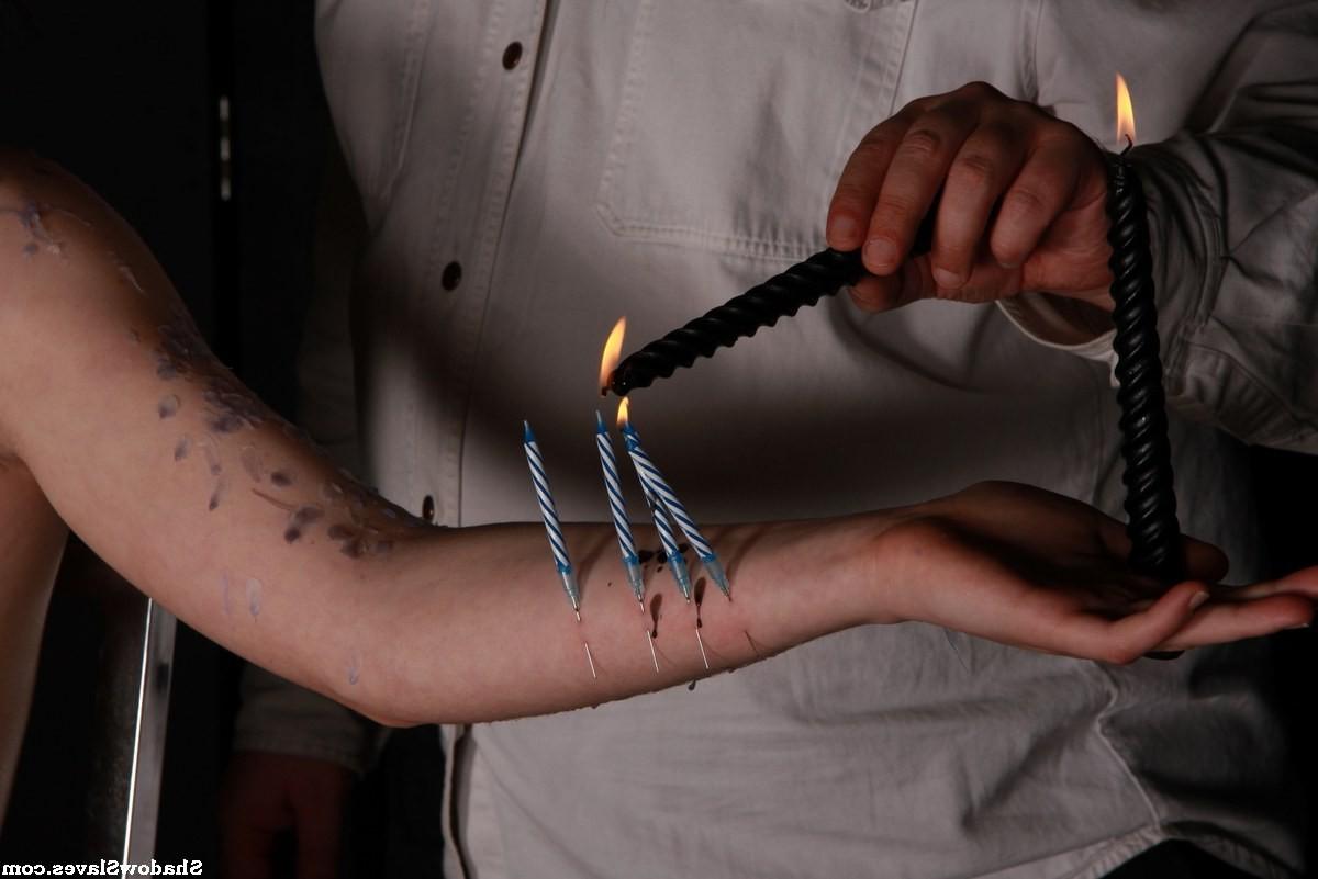 16P Lyarahs burning needle torture and piercing punishments of facially tormented ca