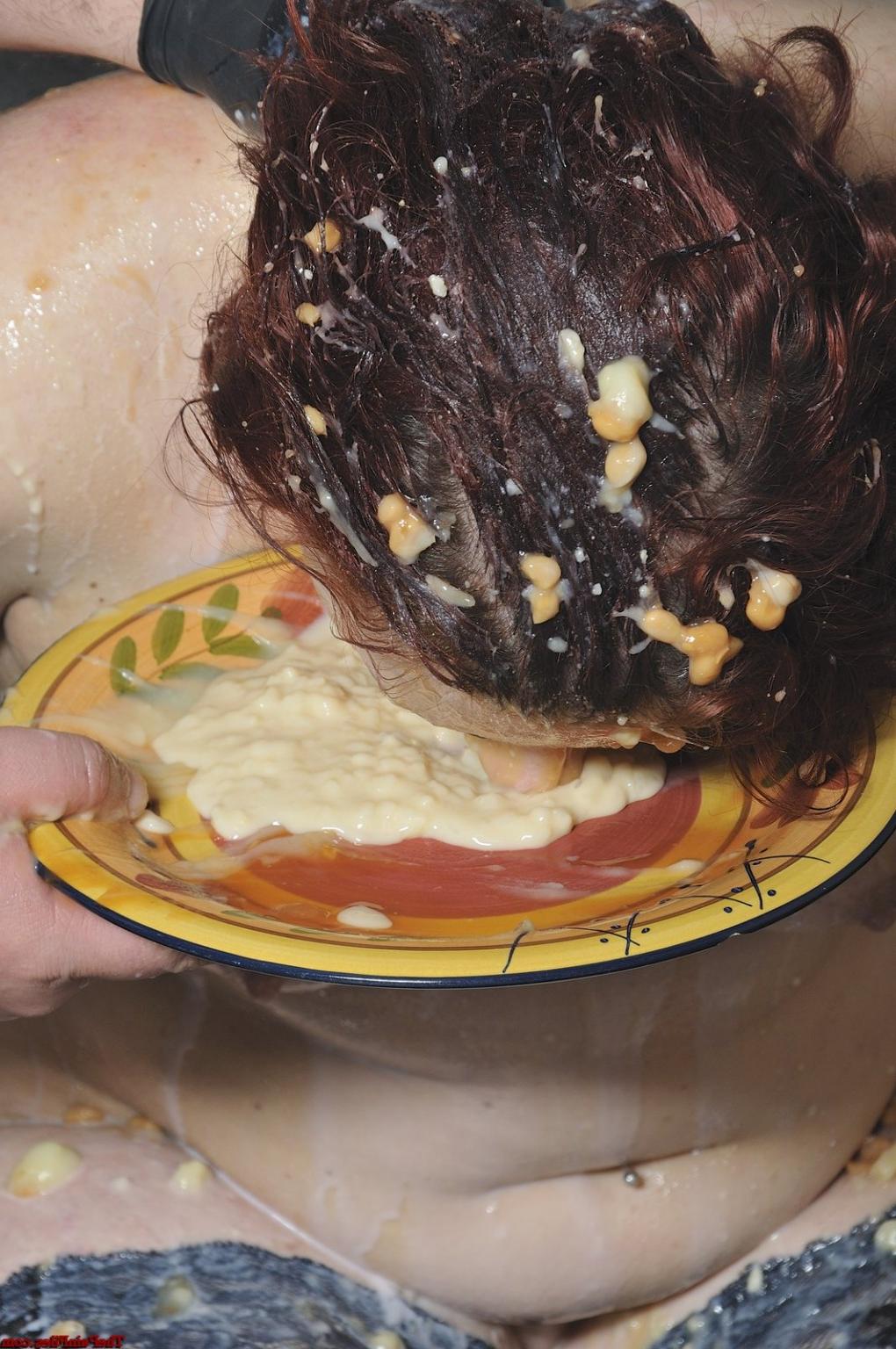 15P Isabels messy humiliation and grotesque splosh degradation of failed english sla