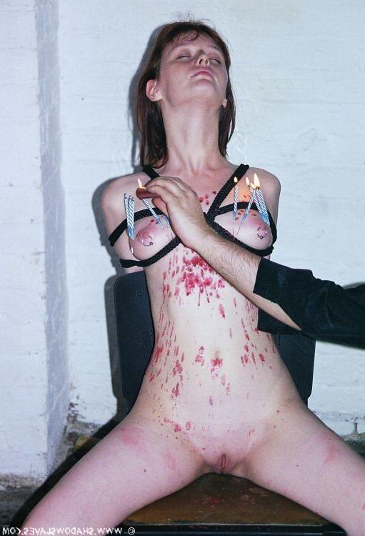 16P Charlottes needle torture and skinny redhead slavegirl extreme hot waxing punish