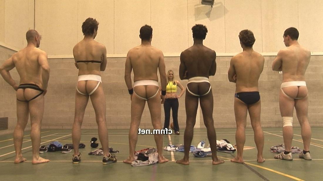 8P Female trainer forces athletes to exercise naked