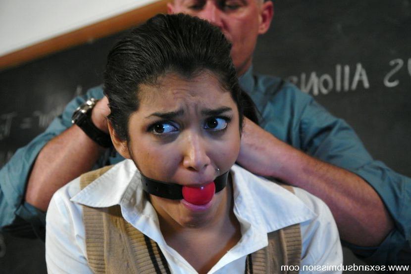 12P School girl tied up and fucked for the grade