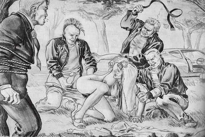 15P horror bondage painful sexual fetish artworks
