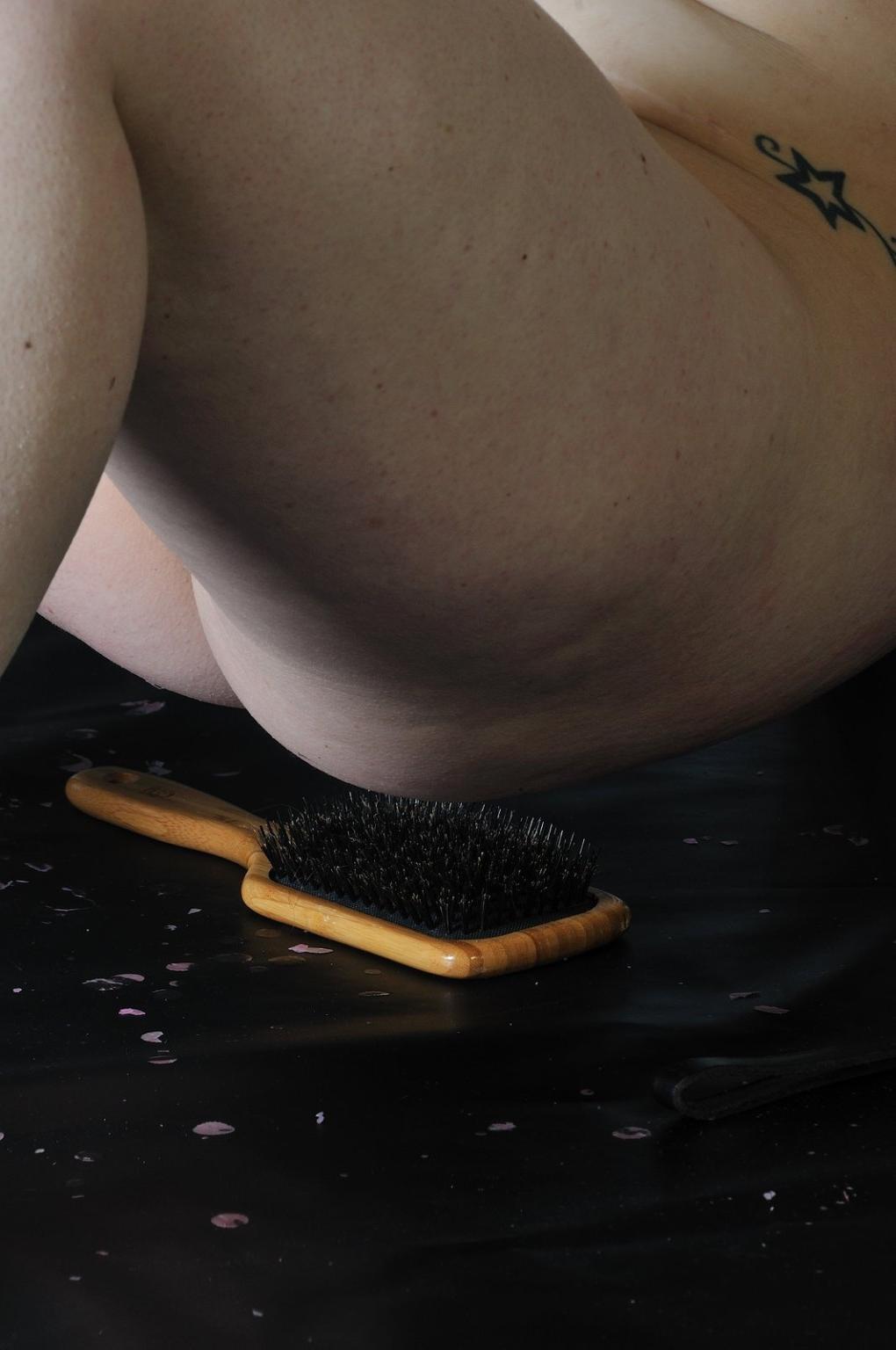 16P Spanking and shame of uk redhead slave Isabel Dean in whipped pussy punishments 