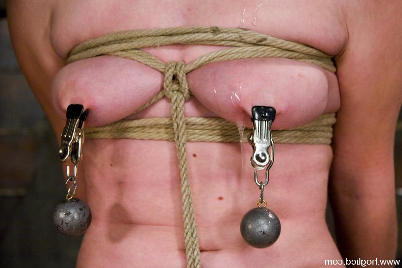 15P Hot blond tied up forced to cum, and fucked by an evil bitch.