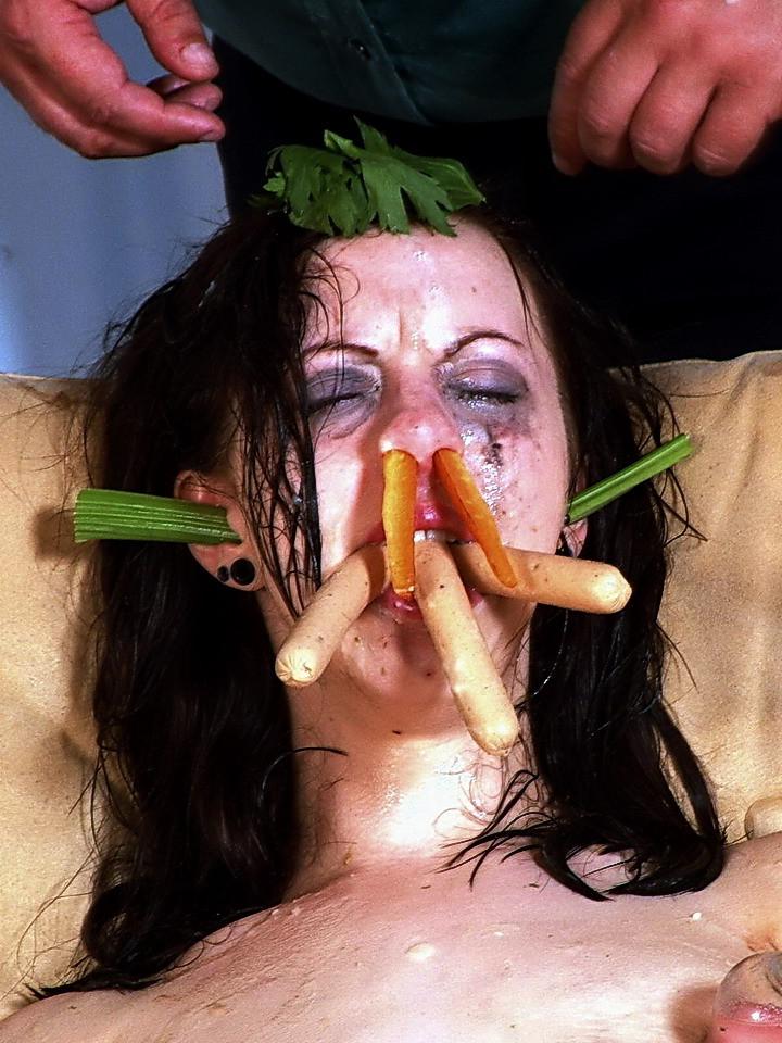 16P Emilys facial degradation to tears and extreme humiliation of nose tormented sla