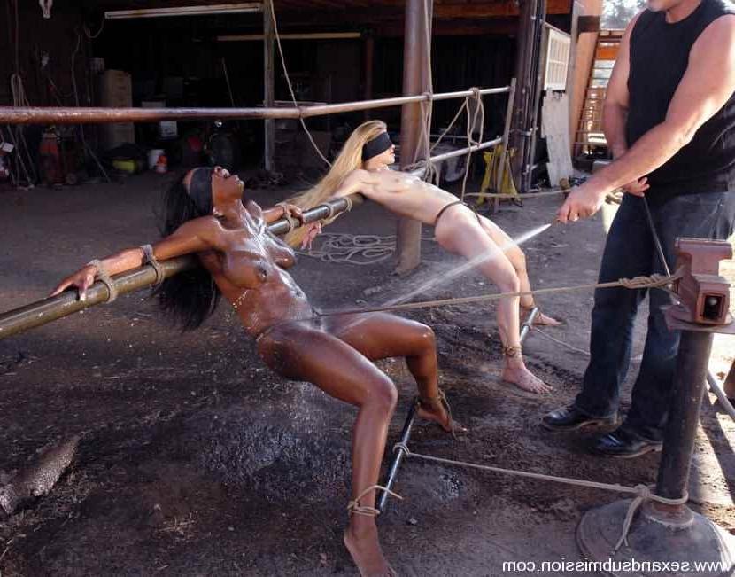 15P Cuties getting exciting bondage act and having rough sex