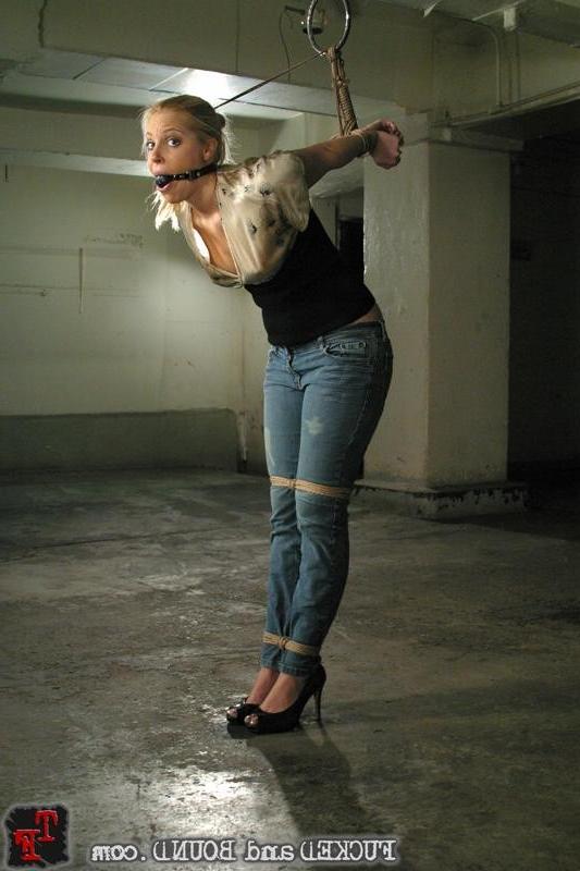 15P Slave girl Hollie Stevens gets bound and harsh fucked by TJ Cummings