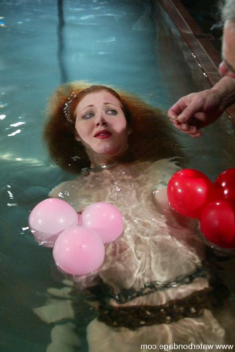 15P Redhead cumslut tied up by her master