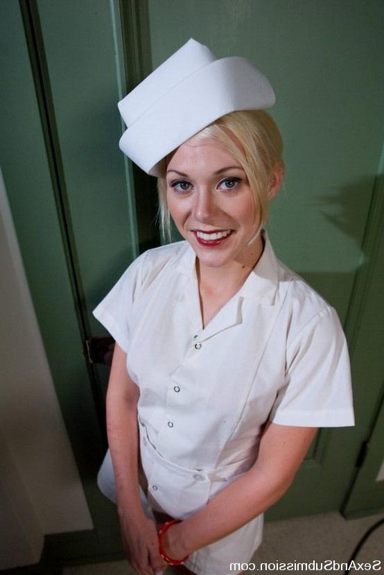 15P Sassy nurse excited in bondage act and fucked in every hole