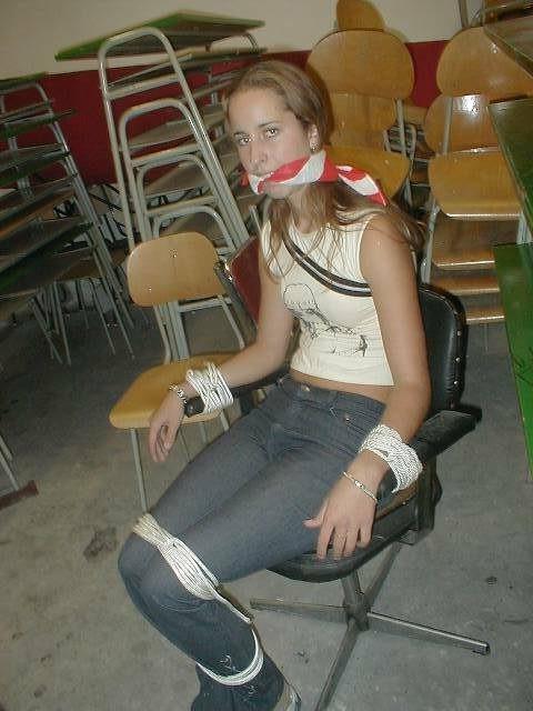 12P Sexy Russian teen tied down and played with