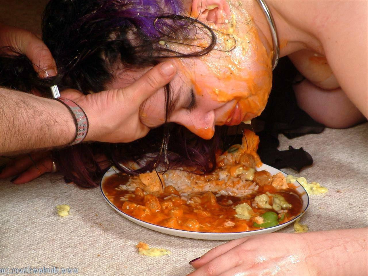 16P Messy food humiliation and bizarre domination of dirty slavegirl Nimue