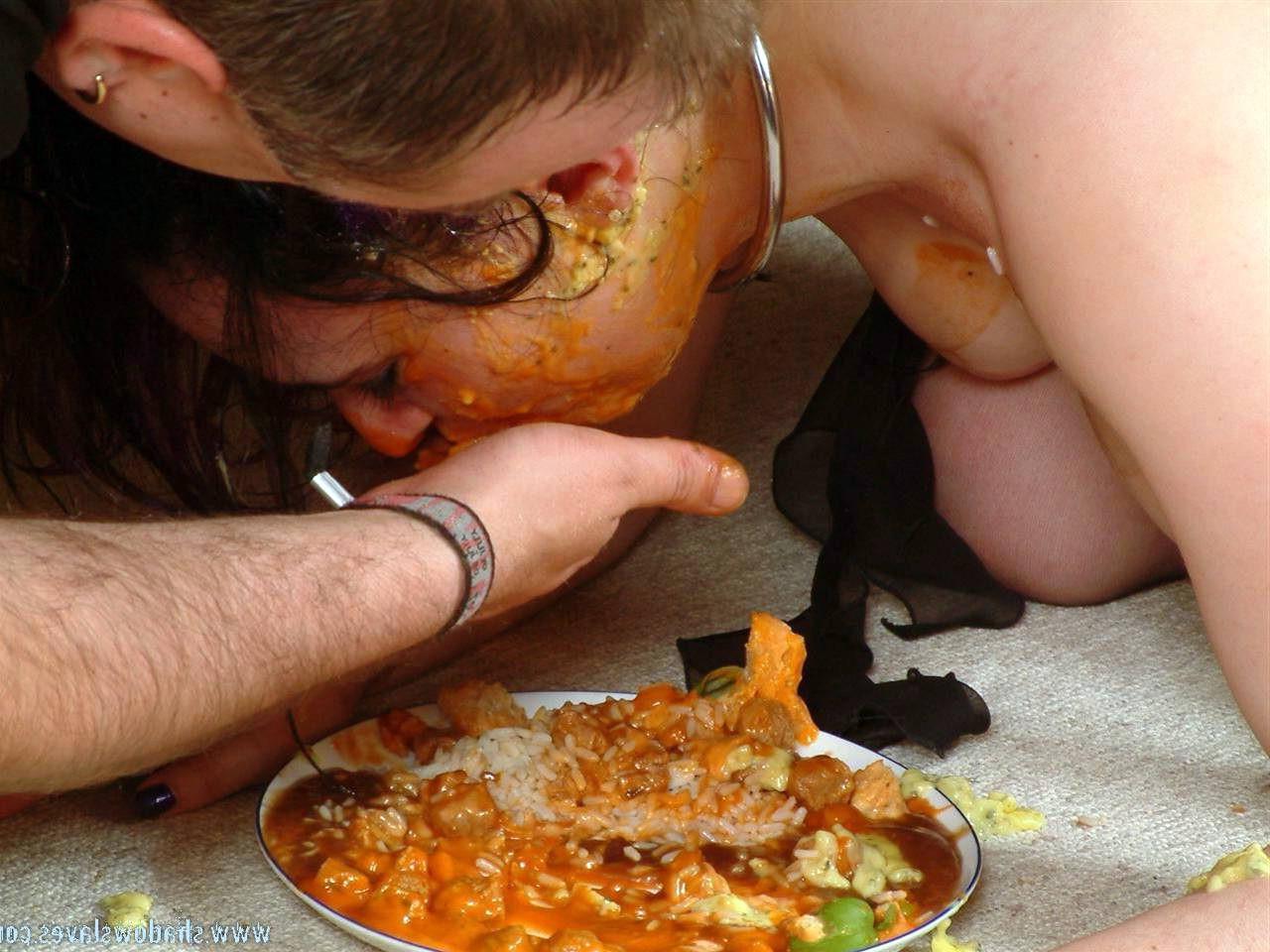 16P Messy food humiliation and bizarre domination of dirty slavegirl Nimue
