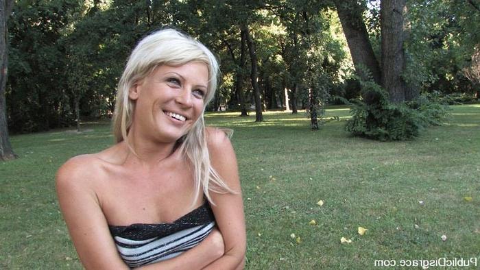15P Submissive slut Tea Blondie gets fucked in public