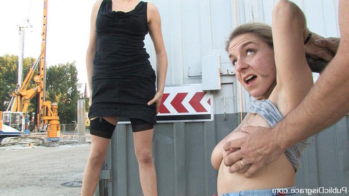 15P Helpless sex slave drug around and fucked in public