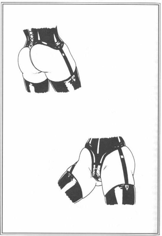 15P vintage leather bdsm and fetish art