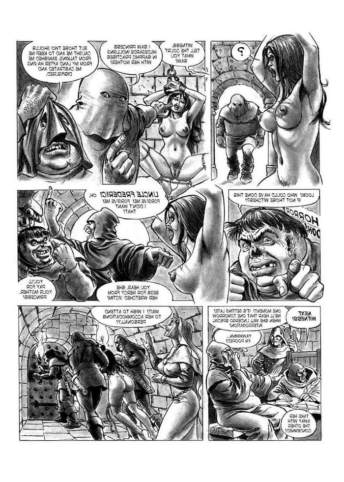 15P insane and evil sexual bondage comics