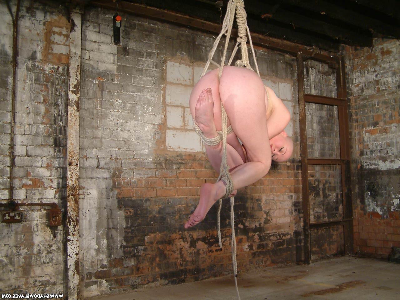 15P Kumi Monster in suspension bondage