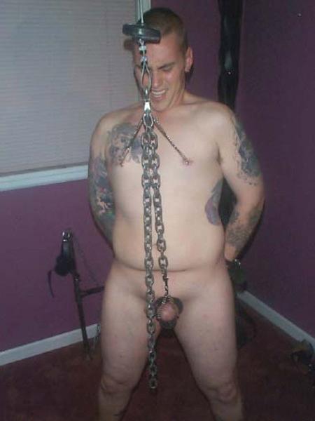 15P Sadistic femdom delights in torturing male sub