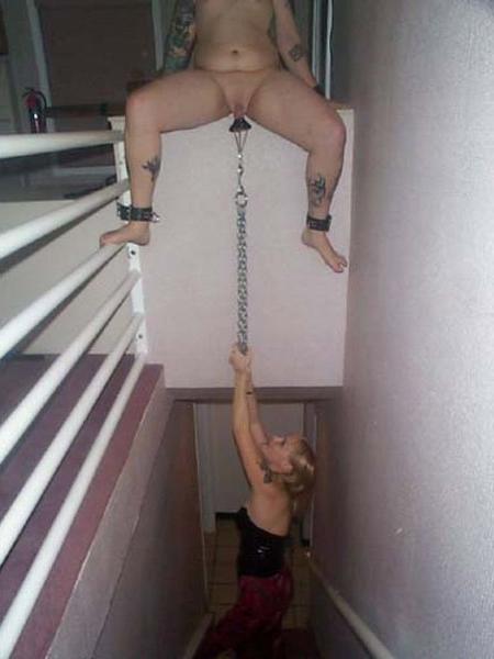 15P Sadistic femdom delights in torturing male sub