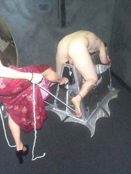 15P Sadistic femdom delights in torturing male sub