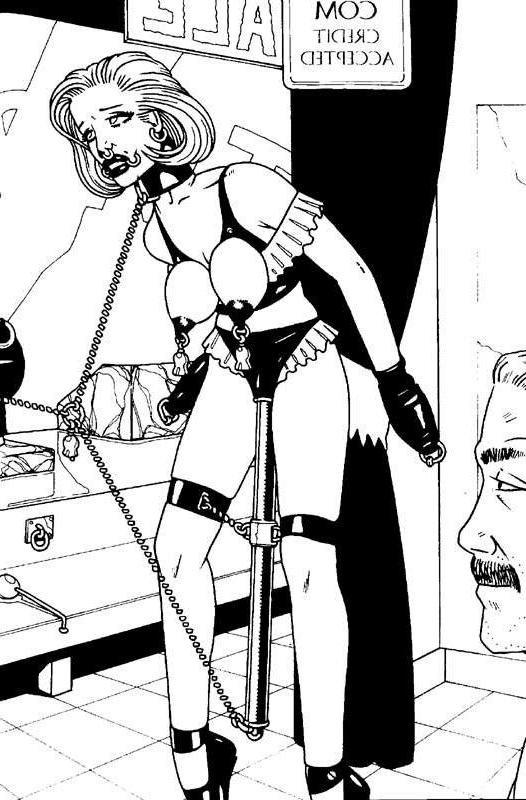 15P bizarre fetish bondage artwork