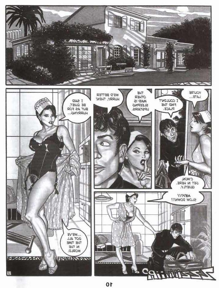 15P classic sexual bondage comic