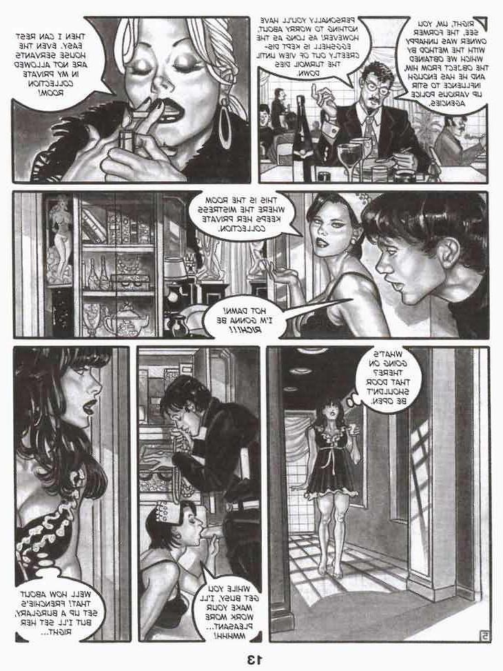 15P classic sexual bondage comic