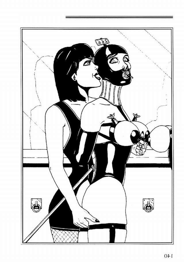 15P strange evil bondage artwork