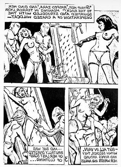 15P classic evil bondage comic