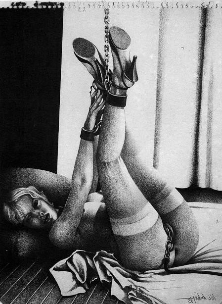 15P Peitschenarsch-Bondage-Kunstwerk