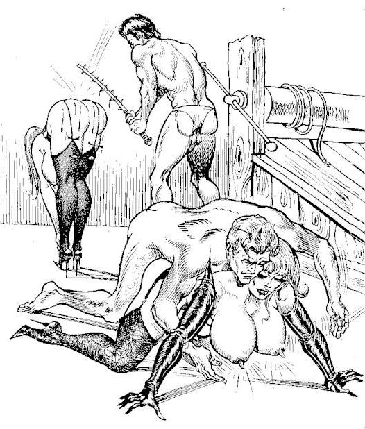 15P Wards vintage bdsm art