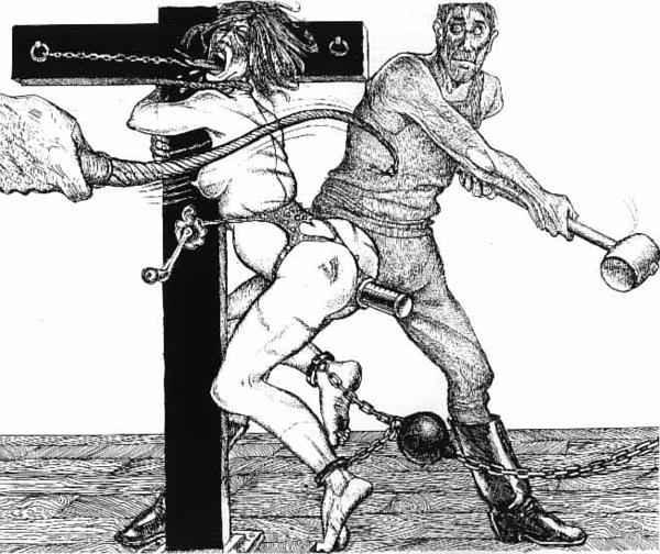 15P evil Pichards bdsm art