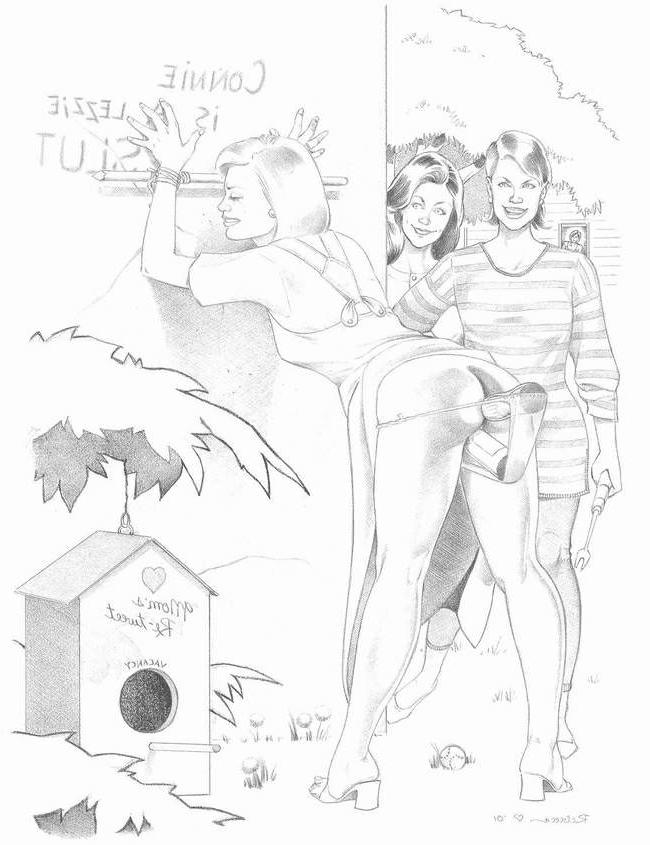 15P lesbian bondage sex art