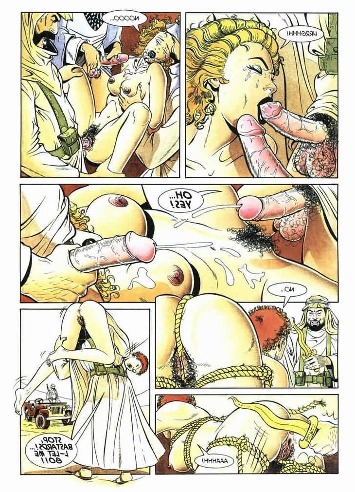 16P bizarre erotic sex comics