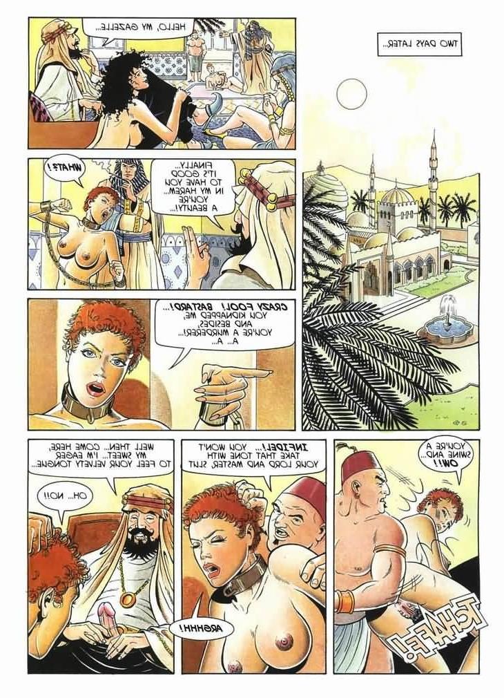 16P bizarre erotic sex comics