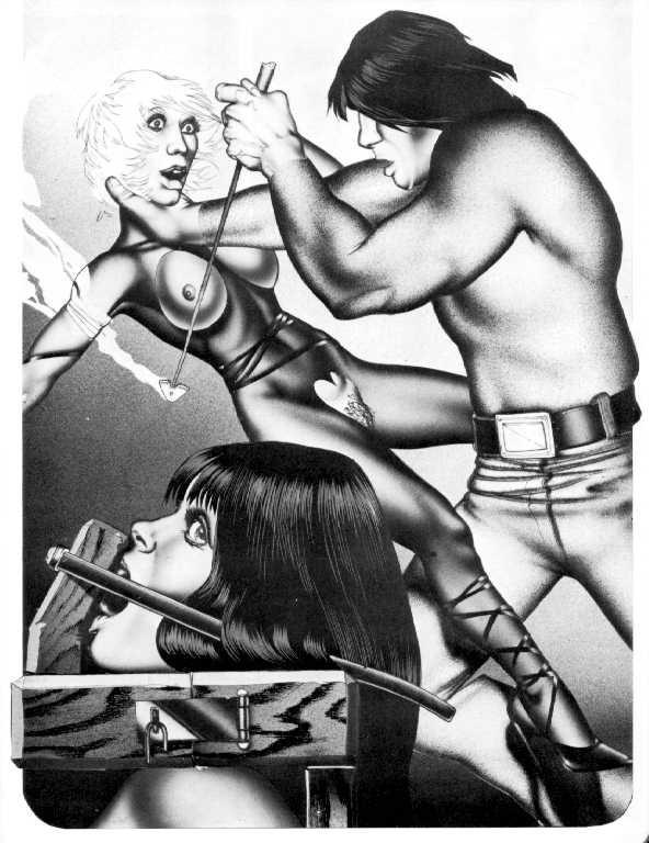 15P classic Bishop bdsm art