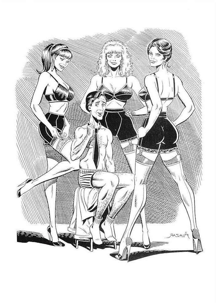 16P classic bondage art
