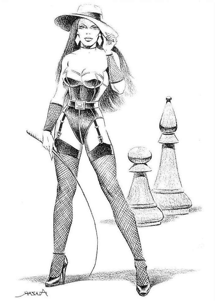 16P classic bondage art