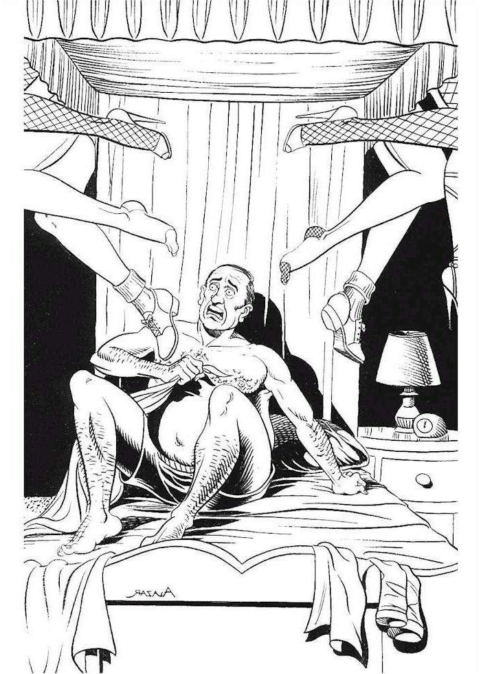 16P classic bondage art