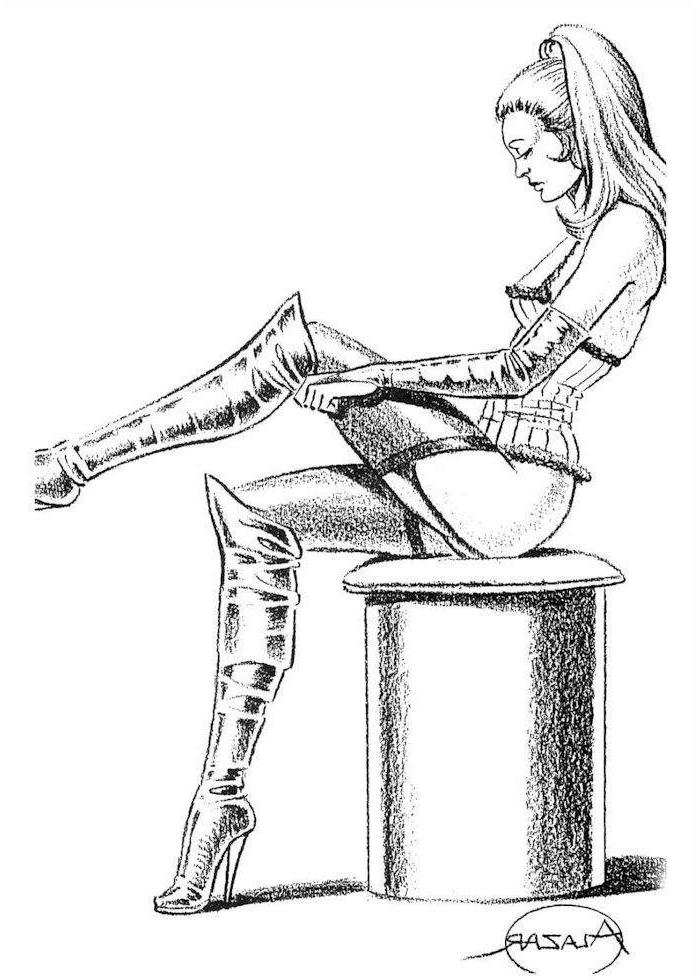 16P classic bondage art