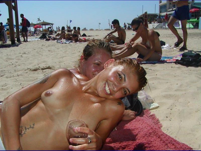 15P Watch these smooth nudists play at a public beach
