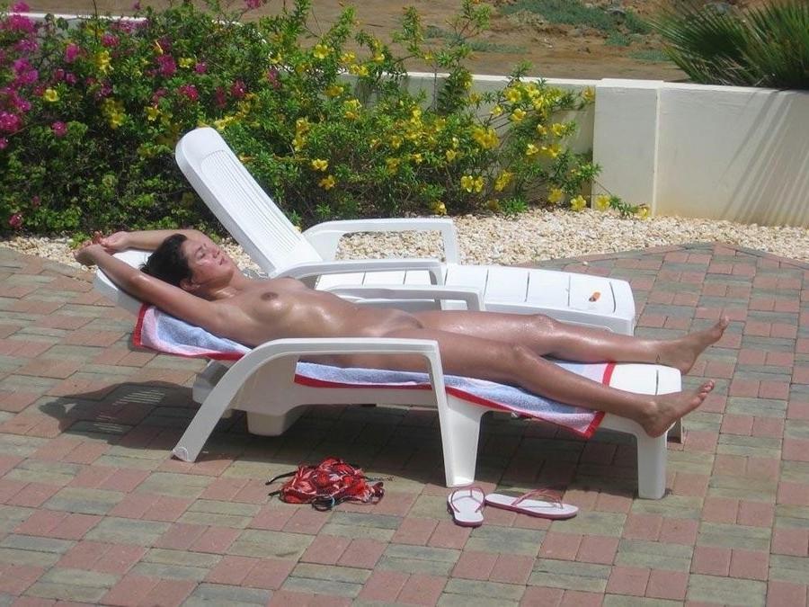 15P Watch these smooth nudists play at a public beach
