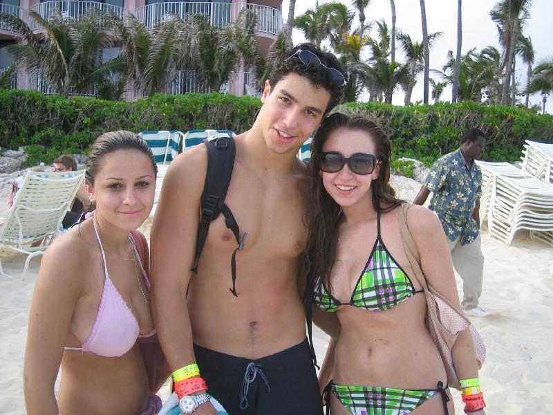 20P Teens topless on the beach