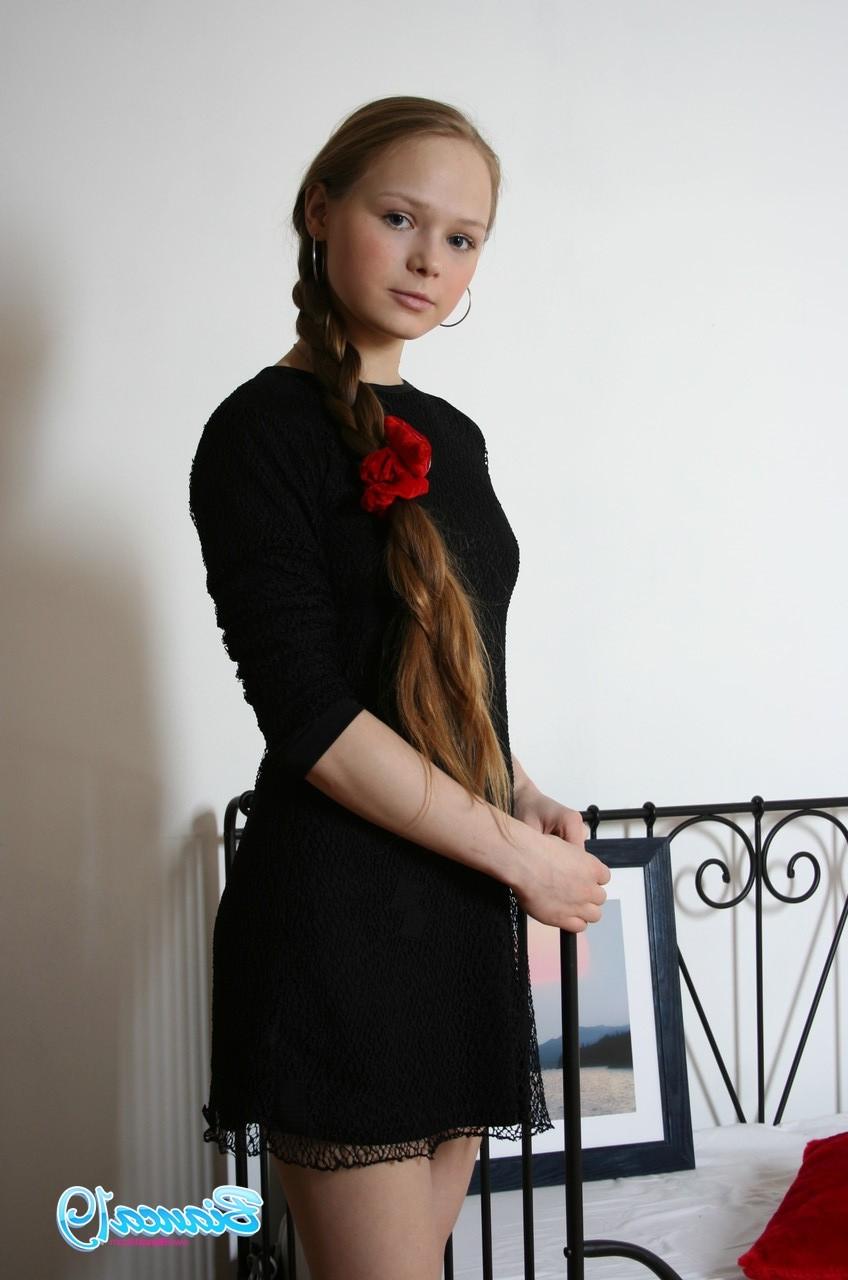 16P Cute nineteen year old teen braided hair