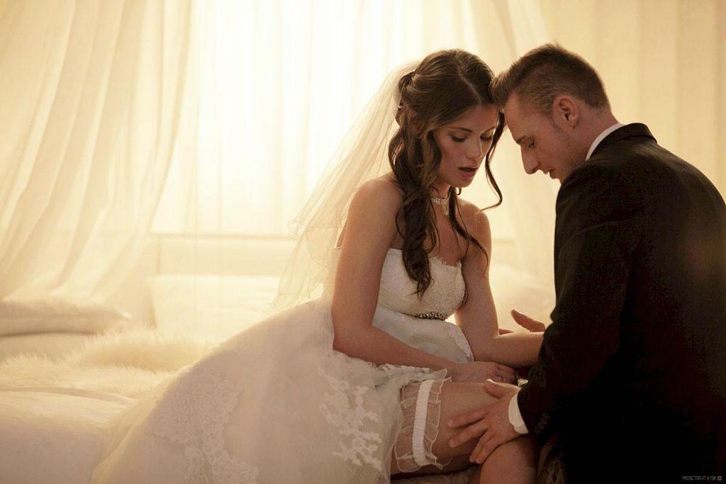 16P Sexy Little Caprice deflowered on her wedding night