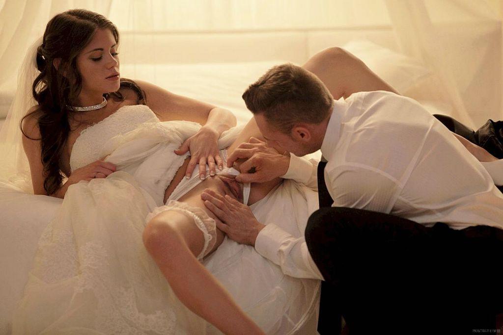 16P Sexy Little Caprice deflowered on her wedding night