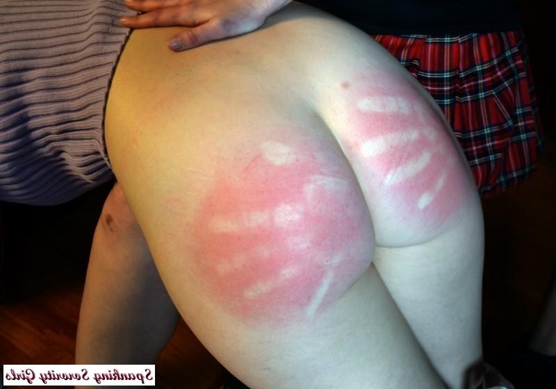 16P Sorority girl Veronica Ricci spanking two new pledges