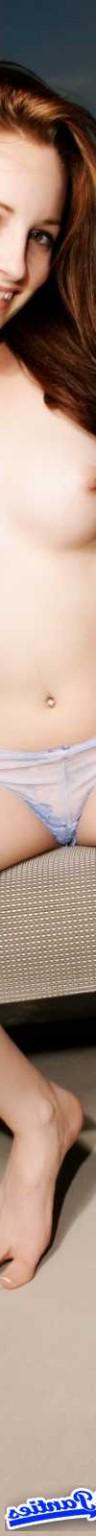 18P Tabitha topless outside sheer panties