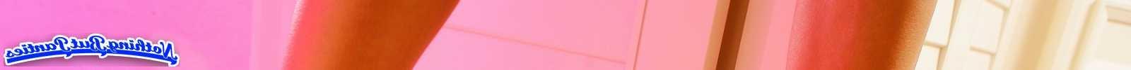 18P Misty sheer pink panties topless