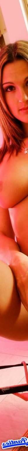 18P Misty sheer pink panties topless